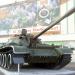 Танк Т-55 в городе Луховицы