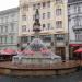 Roland Fountain in Bratislava city