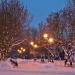 Площадь Ленина в городе Аксай