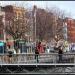 Millennium Bridge in Dublin city