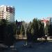 Сквер с пальмами и елями (ru) in Alushta city