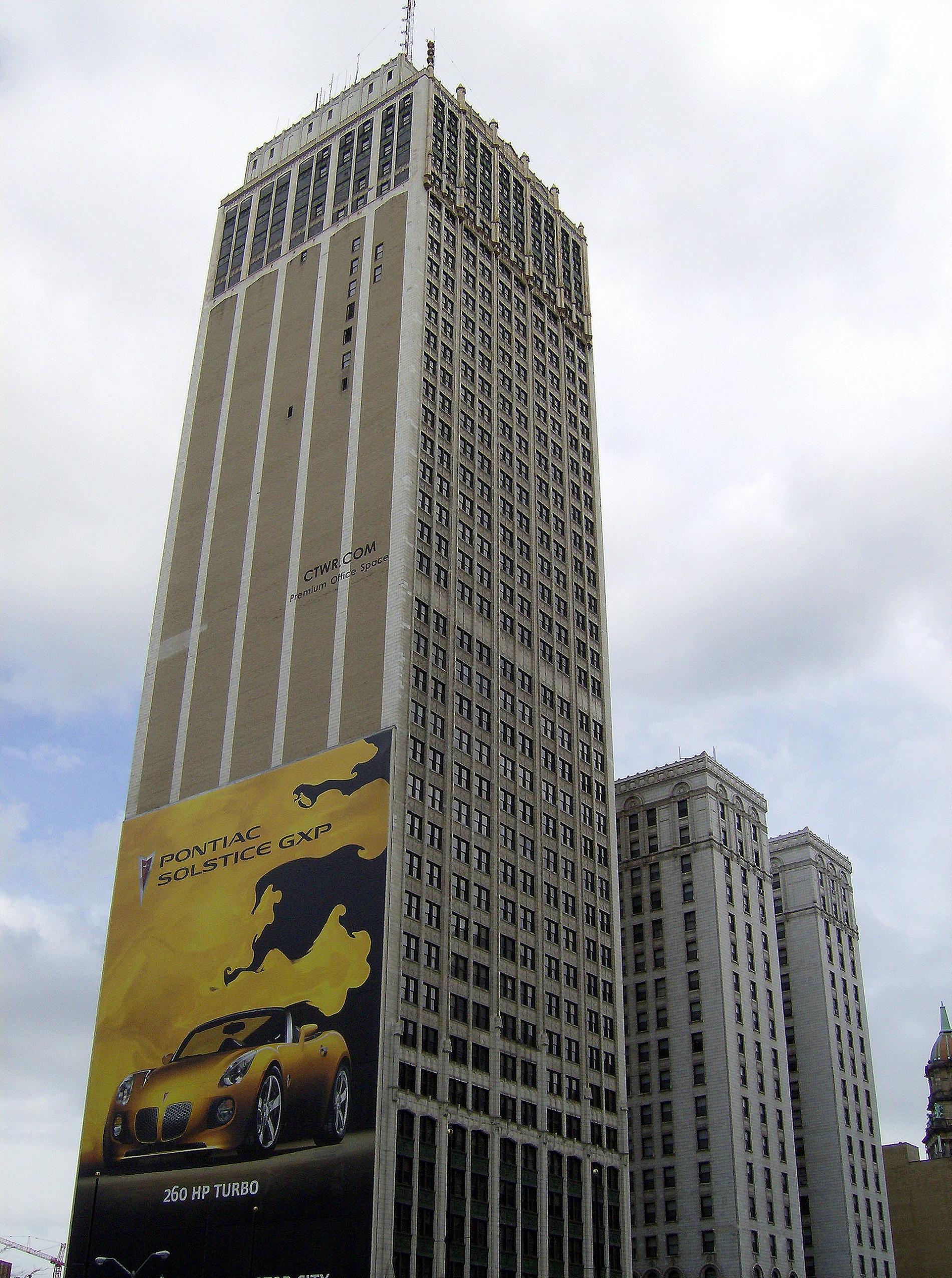 Cadillac Tower Detroit, Michigan