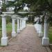 Colonnade in Alushta city