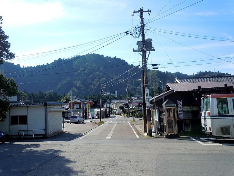 Mikawa Station Aga, Niigata