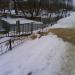 Переход через железнодорожный путь в городе Красногорск
