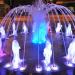 Светодинамический сухой фонтан «Компас» в городе Краснодар