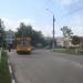 Нерегулируемый железнодорожный переезд через улицу Пушкина в городе Брянск