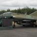 Saab J35XS Draken in Lappeenranta city