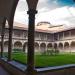 Brunelleschi’s cloister in Florence city