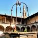 Brunelleschi’s cloister in Florence city