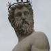 Fountain of Neptune in Florence city