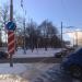 Сквер в городе Москва