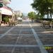 Seashore promenade in Nea Vrasna city