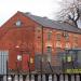 Electrical substation building in Nuneaton city