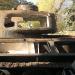 Tanc T34/85 sectionat în Bucureşti oraş