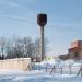 Водонапорная башня в городе Лобня