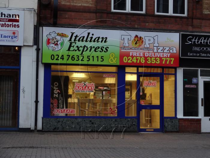 Just eat italian express hotsell