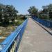 Пешеходный мост через реку Псекупс в городе Горячий Ключ