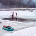 Высохшее озеро Восьмерка в городе Луганск