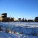 Старая баскетбольная площадка в городе Краснотурьинск