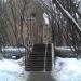 Переход над трубами теплотрассы в городе Москва