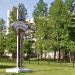 Въездной знак-стела «Район Люблино» в городе Москва