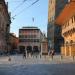 Piazza di Porta Ravegnana in Bologna city