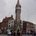 Haymarket Memorial Clock Tower in Leicester city