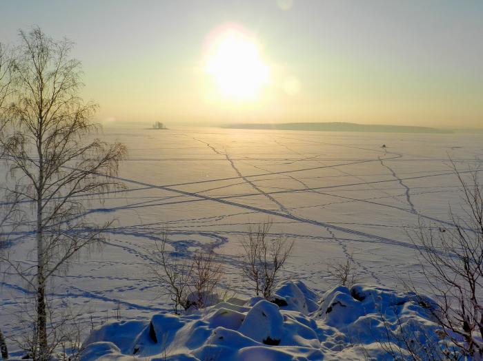 Мыс на озере Чебаркуль