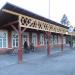 Railway station of Rapla  in Rapla city