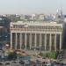 Газон с елями в городе Москва