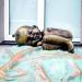 Скульптура «Младенец на капусте» в городе Киев