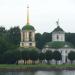 Колокольня церкви Спаса Всемилостивого в Кускове в городе Москва