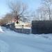 Снесенный гараж ГИБДД в городе Комсомольск-на-Амуре