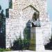 Molla Pənah Vaqifin büstü in Şuşa city