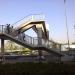 Pedestrian Fly Over to Fish Market in Dubai city