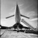 SST Tupolev Tu-144D (77115) aircraft on display