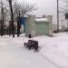 Снесённая насосная станция фонтана в городе Москва