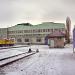Locomotive depot in Lipetsk city