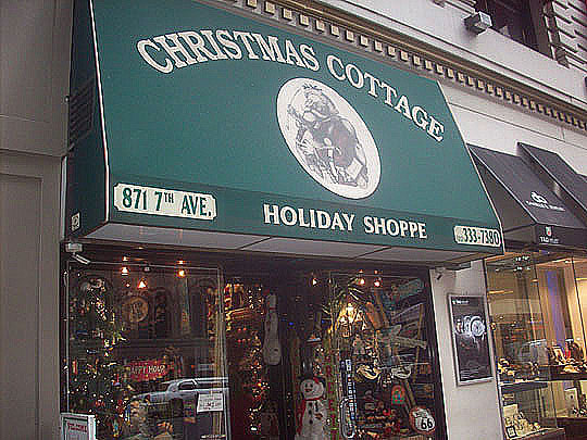 Christmas Cottage New York City New York