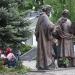Памятник Кириллу и Мефодию в городе Киев
