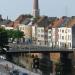 Slachthuis Bridge in Ghent city