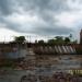 Vertedouro da barragem da Usina Itaipava na Cajuru city