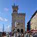 Piazza della Libertà in Città di San Marino city