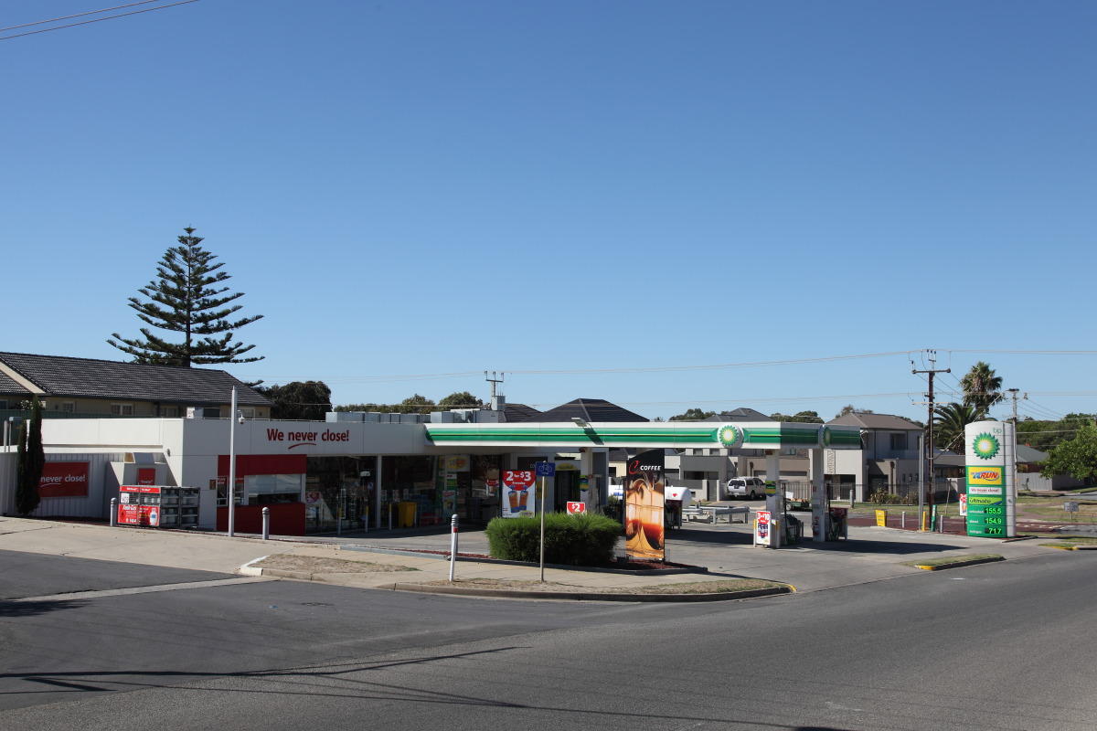 BP petrol station - Adelaide