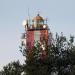 Krasnaya Gorka lighthouse in Lebyazhye city