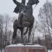 Конный памятник Манасу в городе Москва