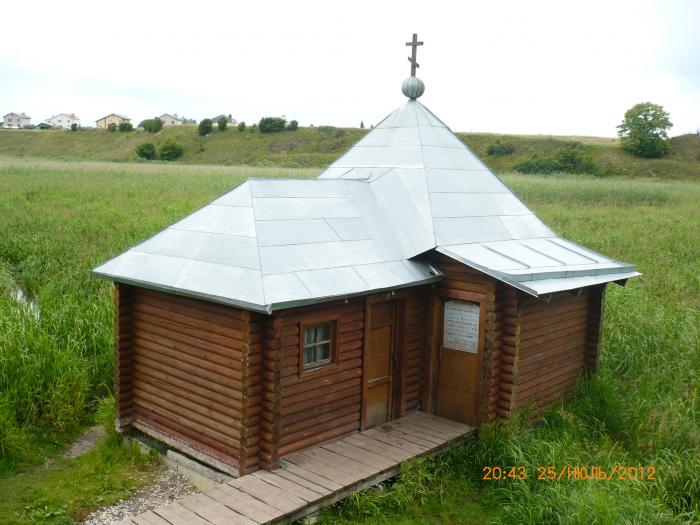 Печки Псковский район Церковь Георгия Победоносца