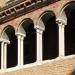 Benedectine cloister in Bologna city