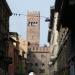 Arengo Tower in Bologna city